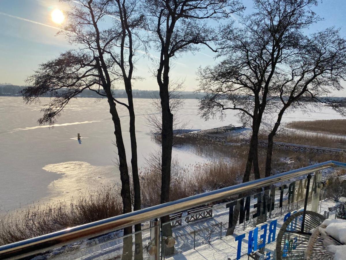 Lake View Ostroda Luxury Apartment Exterior photo